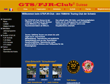 Tablet Screenshot of gts-fjr-club.ch